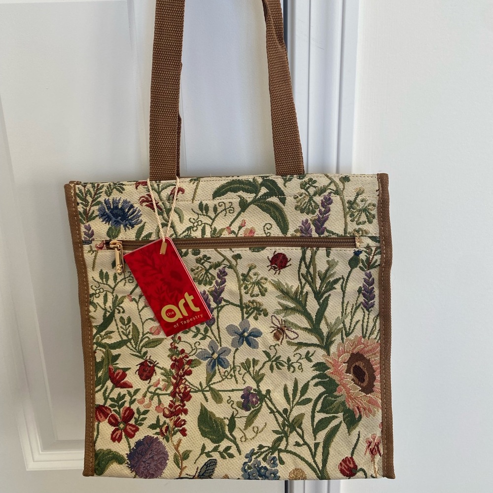 Morning Garden Tapestry Shopper Bag